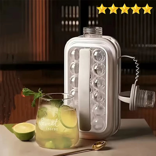 Hot Salesfolding Ice Maker Water Bottle, Ice Pot 2-In-1 